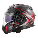 Casco Ribaltabile Ls2 Ff901 Advant X Carbon Future II Red