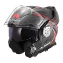Casco Ribaltabile Ls2 Ff901 Advant X Carbon Future II Red