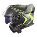 Casco Ribaltabile Ls2 Ff901 Advant X Carbon Future II H-v Yellow