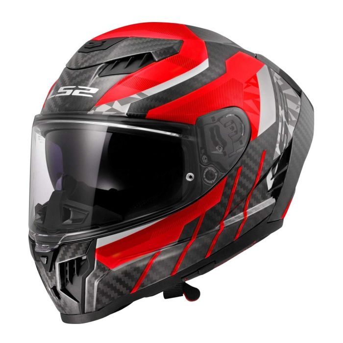 Casco Integrale Ls2 Ff807 Dragon Trax Red