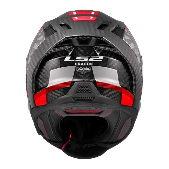 Casco Integrale Ls2 Ff807 Dragon Trax Red