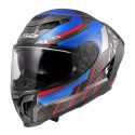Casco Integrale Ls2 Ff807 Dragon Trax Blue Red