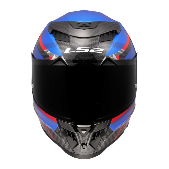 Casco Integrale Ls2 Ff807 Dragon Trax Blue Red