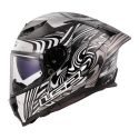 Casco Integrale Ls2 Ff807 Dragon Enthum Silver