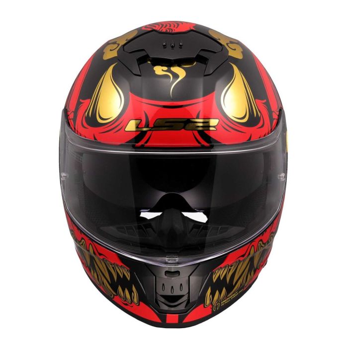 Casco Integrale Ls2 Ff808 Stream II Drako Black Red