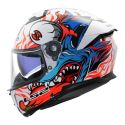 Casco Integrale Ls2 Ff808 Stream II Inferno White Blue