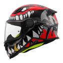 Casco Integrale Ls2 Ff812 Kid Punk Grey Red