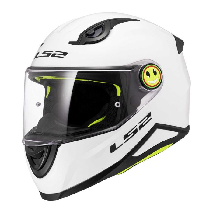Casco Integrale Ls2 Ff812 Kid Solid White