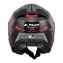 Casco Jet Ls2 Of603 Infinity II Carbon Urus Red