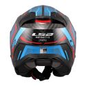Casco Jet Ls2 Of603 Infinity II Carbon Urus Blue Red