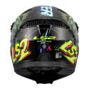 Casco Jet Ls2 Of606 Drifter Rayz Black Blue