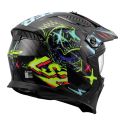 Casco Jet Ls2 Of606 Drifter Rayz Black Blue