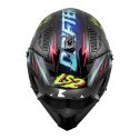 Casco Jet Ls2 Of606 Drifter Rayz Black Blue