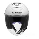 Casco Jet Ls2 Of618 Verso Ii Solid White
