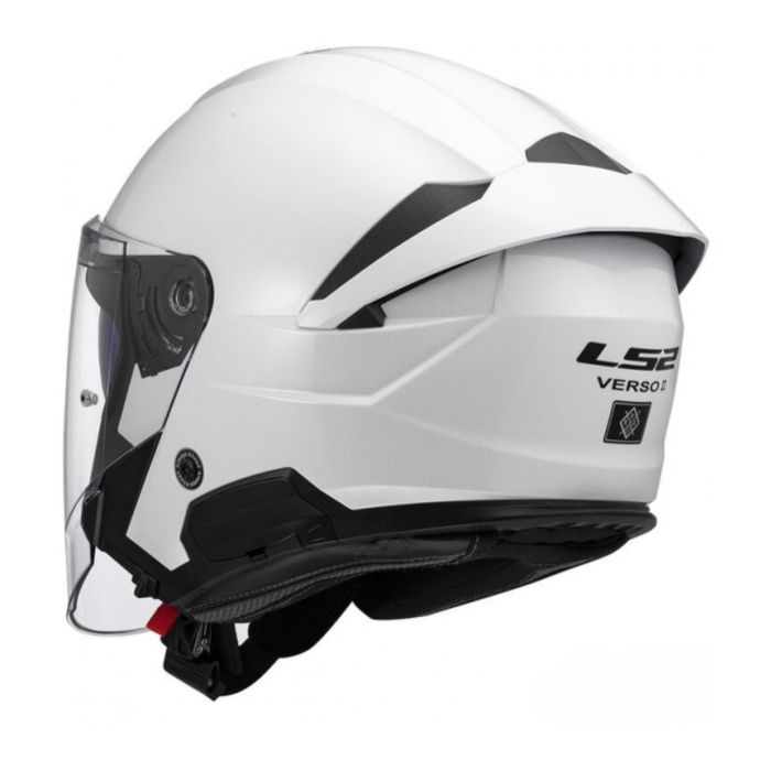 Casco Jet Ls2 Of618 Verso Ii Solid White