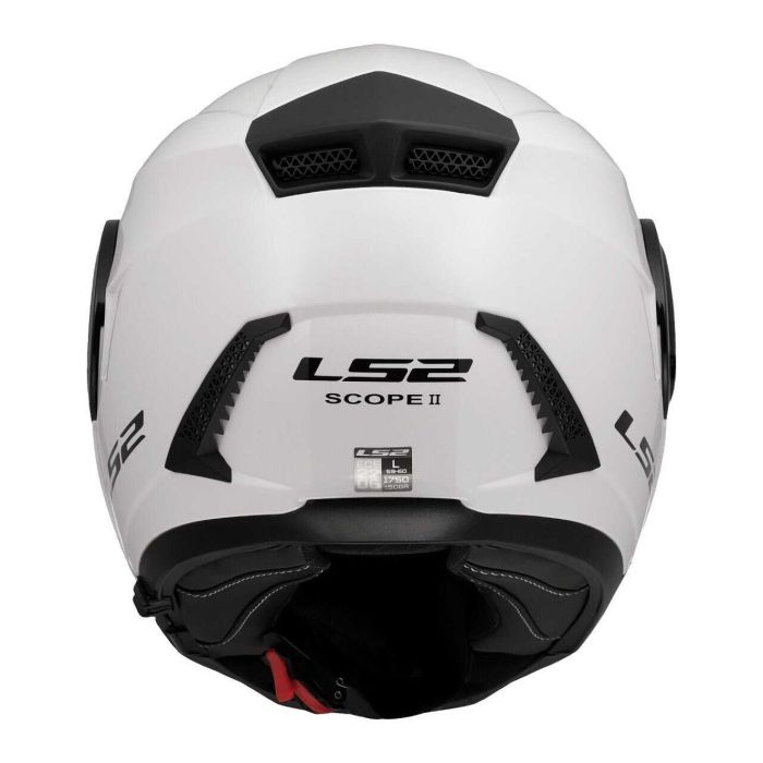 Casco Modulare Ls2 Ff902 Scope II Solid Gloss White