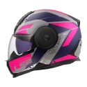 Casco Modulare Ls2 Ff902 Scope II Oxyd Grey Blue Purple