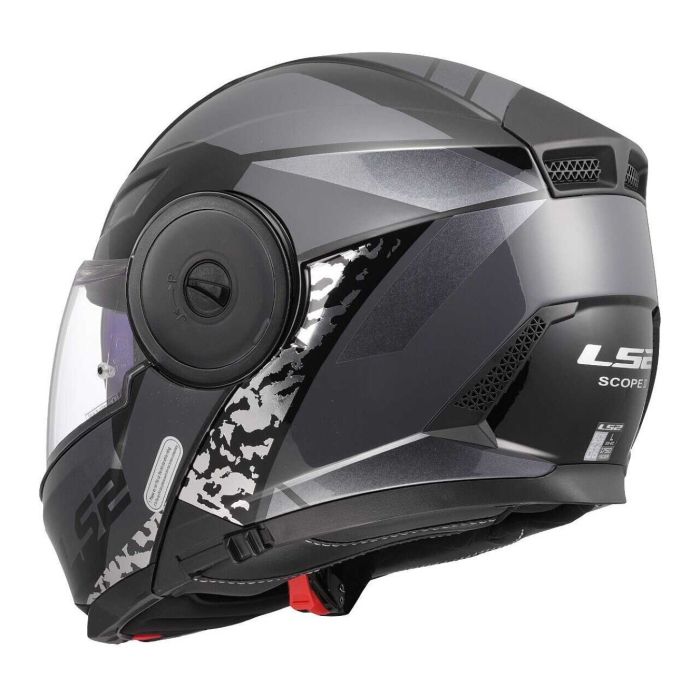 Casco Modulare Ls2 Ff902 Scope II Oxyd Black Titanium