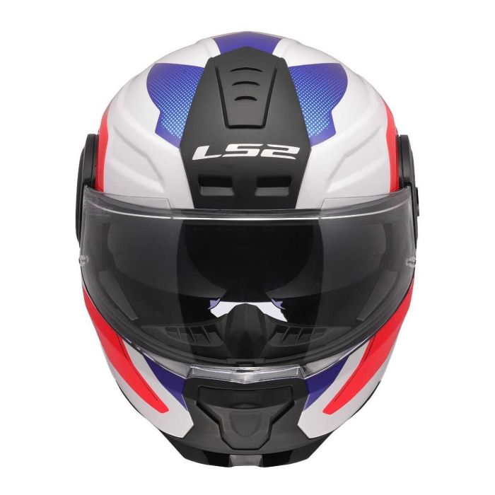Casco Modulare Ls2 Ff902 Scope II Duria White Blue Red
