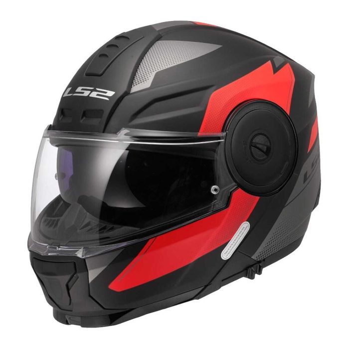 Casco Modulare Ls2 Ff902 Scope II Duria Black Red