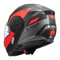 Casco Modulare Ls2 Ff902 Scope II Duria Black Red