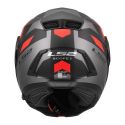Casco Modulare Ls2 Ff902 Scope II Duria Black Red
