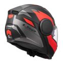 Casco Modulare Ls2 Ff902 Scope II Duria Black Red