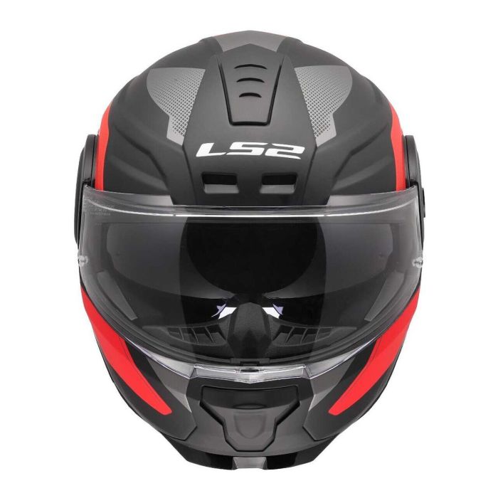 Casco Modulare Ls2 Ff902 Scope II Duria Black Red
