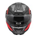 Casco Modulare Ls2 Ff902 Scope II Duria Black Red