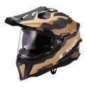 Casco Adventure Ls2 Mx701 Explorer C Trick Brown Sand