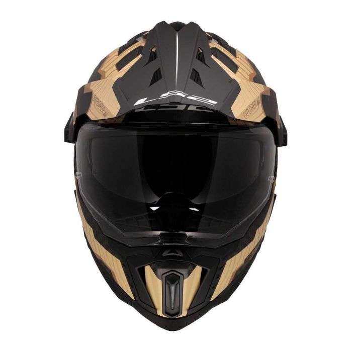 Casco Adventure Ls2 Mx701 Explorer C Trick Brown Sand
