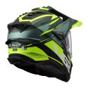 Casco Ls2 Mx701 Explorer Spire 06 Green H-v Yellow