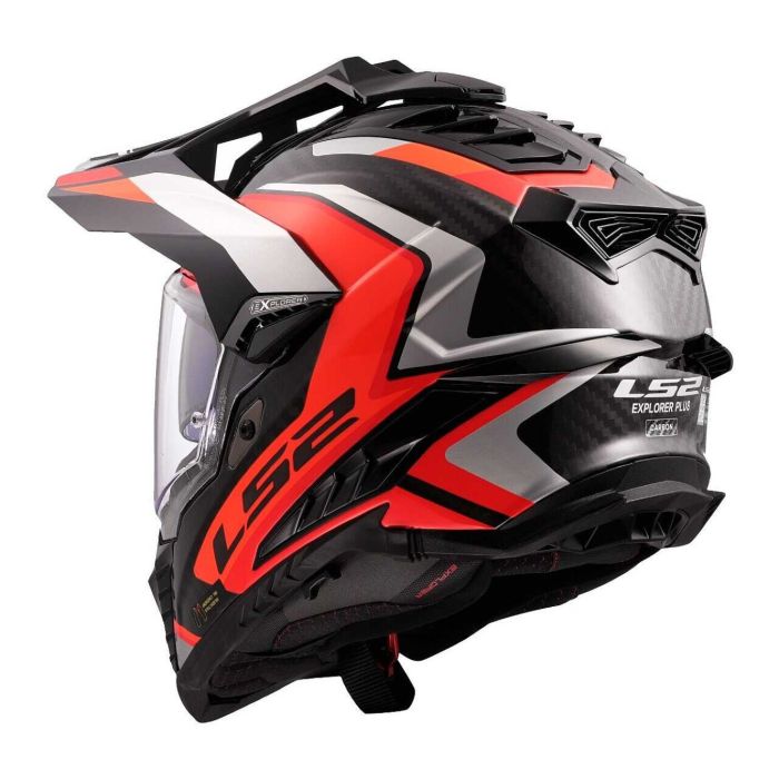 Casco Adventure Ls2 Mx701 Explorer C Frontier II Orange