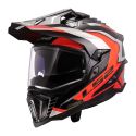 Casco Adventure Ls2 Mx701 Explorer C Frontier II Orange