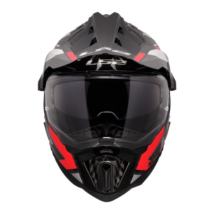Casco Adventure Ls2 Mx701 Explorer C Frontier II Red