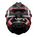 Casco Adventure Ls2 Mx701 Explorer C Frontier II Red