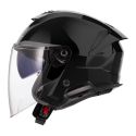 Casco Jet Ls2 Of618 Verso Ii Solid Gloss Black