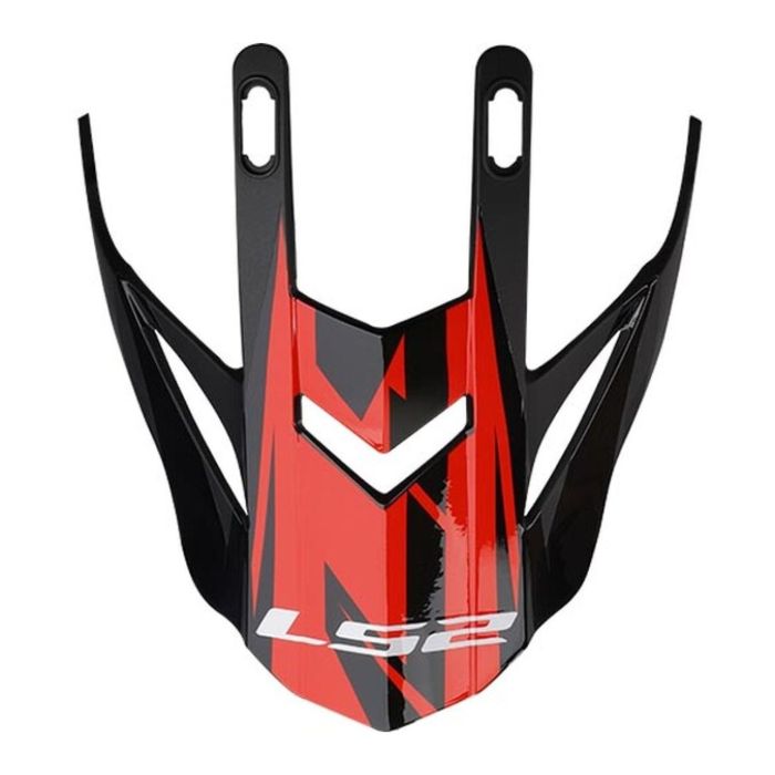Frontino Ls2 Per Casco Mx437 Evo Roar Black Red