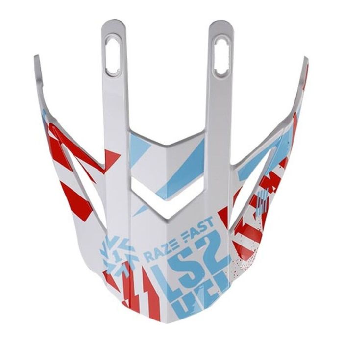 Frontino Ls2 Per Casco Mx437 Evo Funky Red White