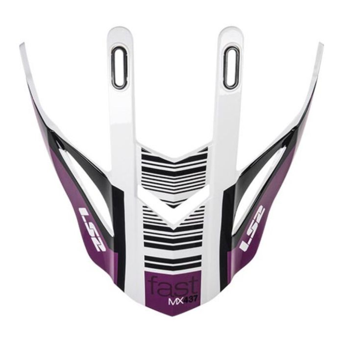 Frontino Ls2 Per Casco Mx437 Evo Xcode White Violet