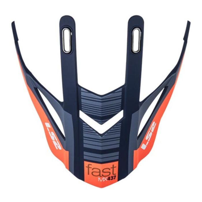 Frontino Ls2 Per Casco Mx437 Evo Xcode Fluo Orange Blue