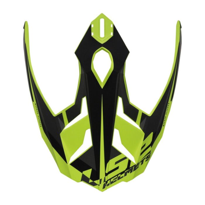 Frontino Ls2 Per Casco Mx701 Alter Matt Black H-v Yellow