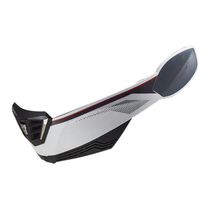 Mentoniera Ls2 Per Casco Ff900Hub White Silver