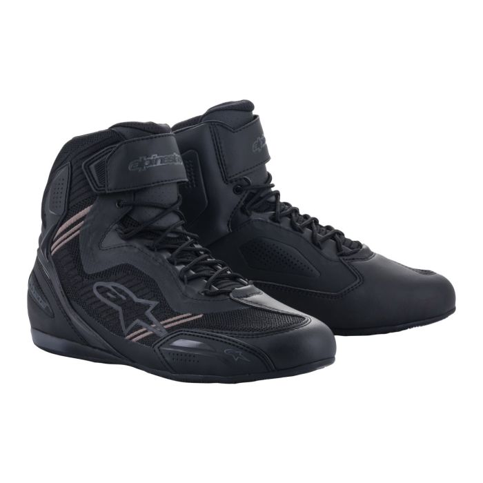 Scarpe Touring Alpinestars Faster-3 Rideknit Black Black