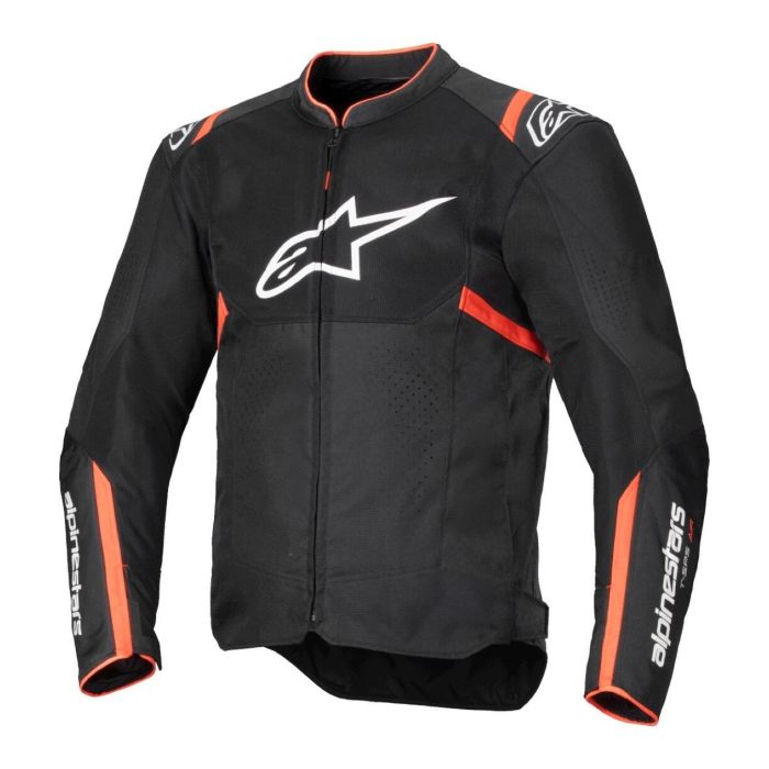 Giacca Estiva Alpinestars T-sps Air V2 Black Red Fluo