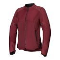 Giacca Estiva Donna Alpinestars Stella C-1 Air Burgundy