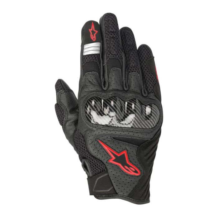 Guanti Estivi Alpinestars Smx-1 Air V2 Black Red Fluo