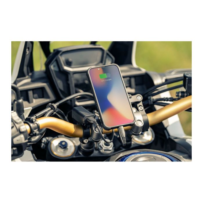 Lampa Doppio Caricatore Usb Trekx Optiline 12/24v 3 Attacc