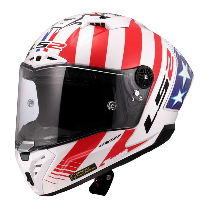 Casco Integrale Ls2 Ff805 Thunder Carbon Space 06 Baz