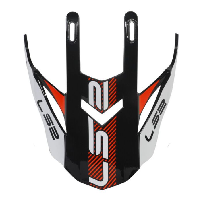 Frontino Ls2 Per Casco Mx436 Evo Adventurer Black White